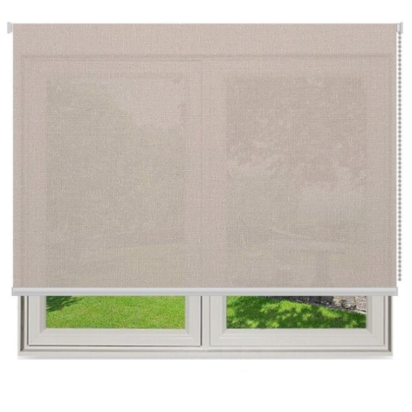 Partial Blackout Curtain - Anartisi Plain 1005 - Beige Brown
