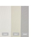 Ρολοκουρτίνα Διάτρητη Screen - Anartisi Screen 3040 - Λευκό με Αλουμίνιο στην πίσω όψη