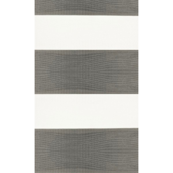 Double Curtain - Day / Night - Anartisi Zebra ZA 289 - Gray