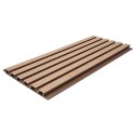 WPC PANEL ΜΕ 3D ΠΗΧΑΚΙΑ25/176.5mm TEAK 8510 NewPlan